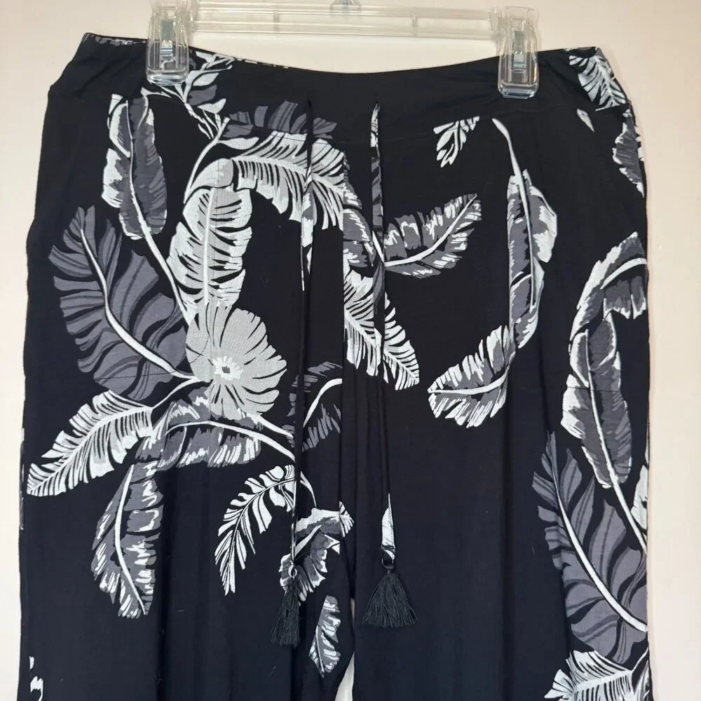 NEW SOMA women's size large L Cool Nights Cropped pajama pj lounge pants